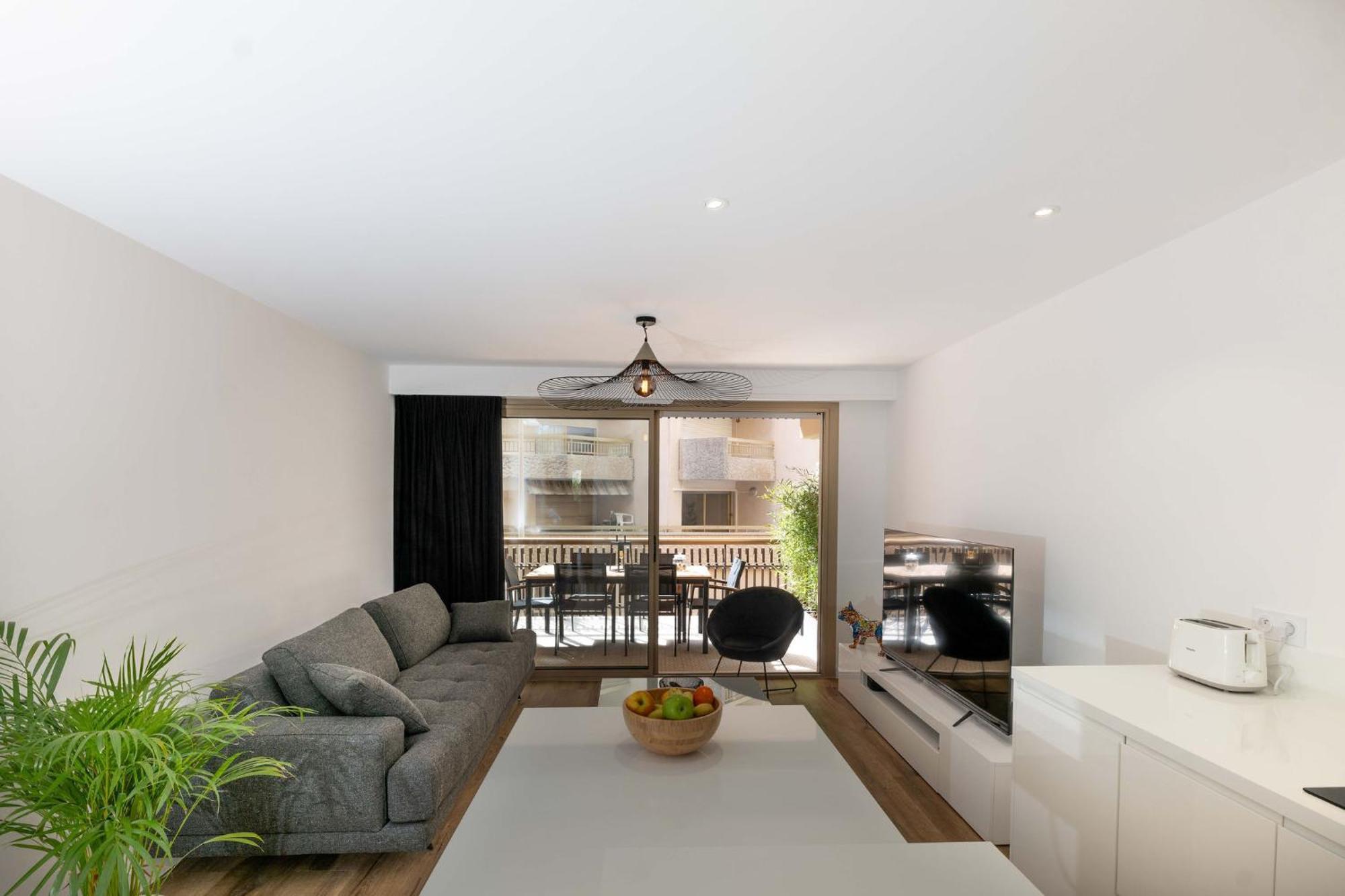 Somptueux Appartement 20M Plages Avec Vue Mer أنتيب المظهر الخارجي الصورة